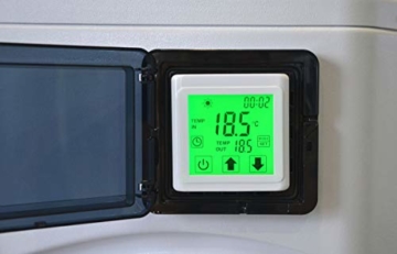 Waermepumpe von Well Solutions mit Digitalanzeige