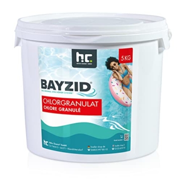 Höfer Chemie 2 x 5 kg (10 kg) Chlor Granulat BAYZID ® wirkt schnell und zuverlässig für Pool und Schwimmbad - 1