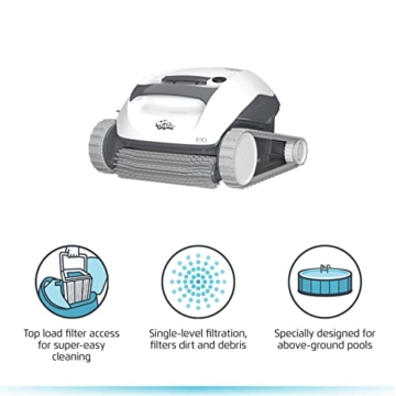 Poolreinigung mit Maytronics Poolroboter E10